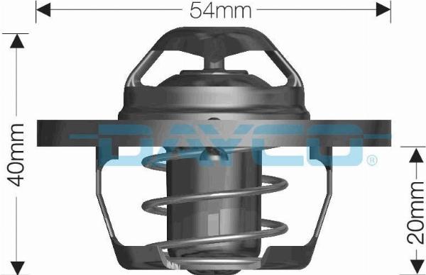 DAYCO DT84A - Термостат, охолоджуюча рідина autozip.com.ua