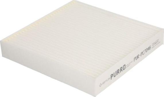 PURRO PUR-PC7046 - Фільтр, повітря у внутрішній простір autozip.com.ua