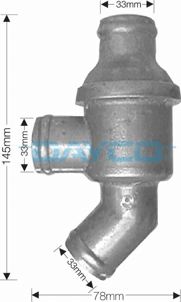 DAYCO DT34A - Термостат, охолоджуюча рідина autozip.com.ua