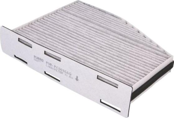 PURRO PUR-PC0016AG - Фільтр, повітря у внутрішній простір autozip.com.ua