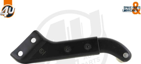 4U 45812VV - Напрямна ролика, зсувні двері autozip.com.ua