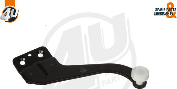 4U 45875VV - Напрямна ролика, зсувні двері autozip.com.ua