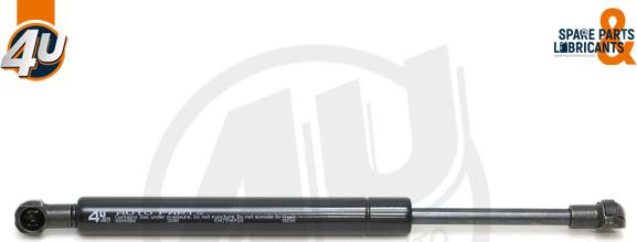 4U 48040BW - Газова пружина, розсувний підлогу (багажний / вантажний відсік) autozip.com.ua