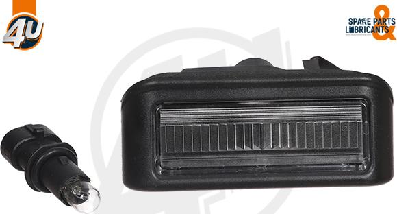 4U 42941PU - Ліхтар освітлення номерного знака autozip.com.ua