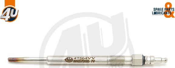 4U 47564VV - Свічка розжарювання autozip.com.ua
