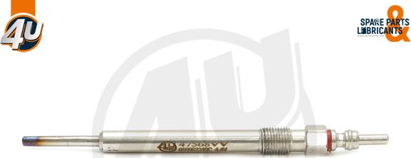 4U 47568VV - Свічка розжарювання autozip.com.ua