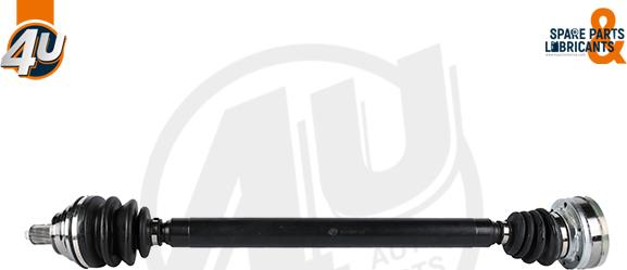 4U 51134VV - Приводний вал autozip.com.ua