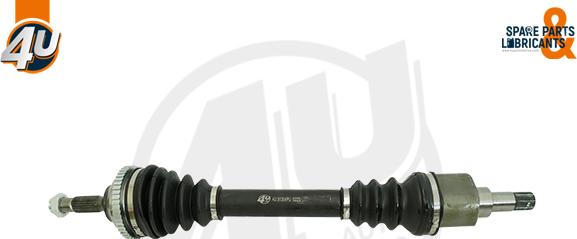 4U 51304PU - Приводний вал autozip.com.ua