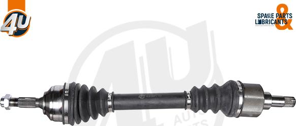 4U 51302PU - Приводний вал autozip.com.ua