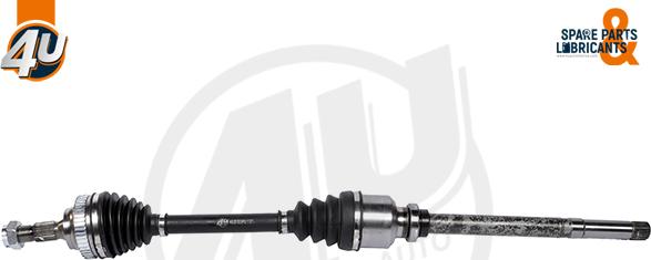 4U 51333PU - Приводний вал autozip.com.ua