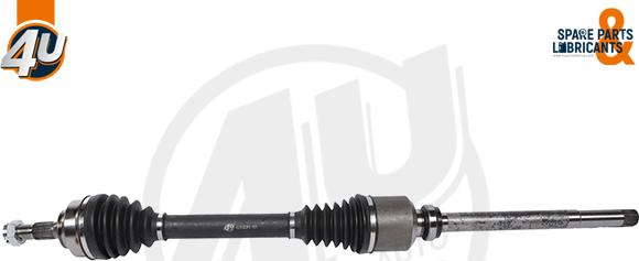 4U 51323PU - Приводний вал autozip.com.ua