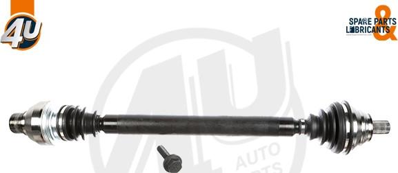 4U 51245VV - Приводний вал autozip.com.ua