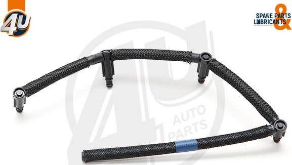 4U 61625PU - Шланг, витік палива autozip.com.ua