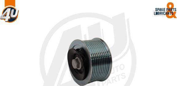 4U 14966SC - Паразитний / провідний ролик, поліклиновий ремінь autozip.com.ua