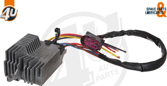 4U 15286VV - Блок управління, ел. вентилятор (охолодження двигуна) autozip.com.ua