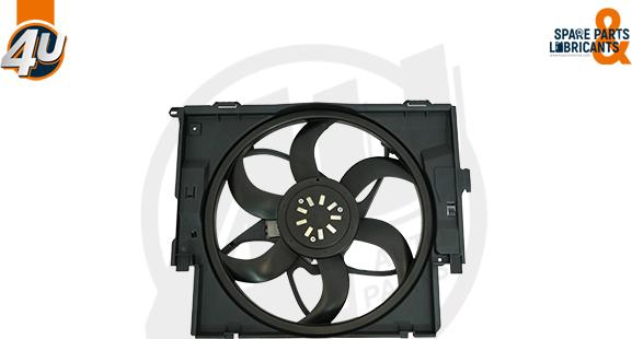 4U 15728BW - Вентилятор, охолодження двигуна autozip.com.ua