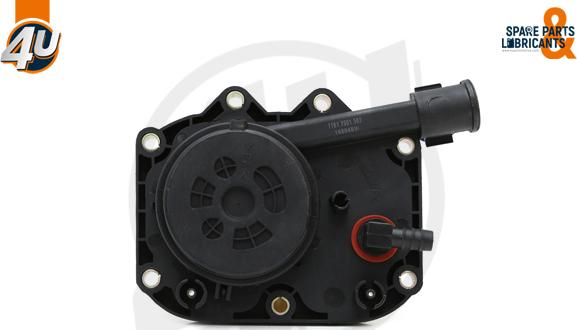 4U 16504BW - Клапан, відведення повітря з картера autozip.com.ua