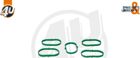 4U 16663MR - Прокладка, впускний колектор autozip.com.ua