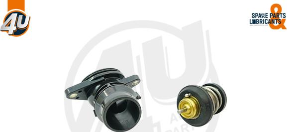 4U 16239VV - Термостат, охолоджуюча рідина autozip.com.ua