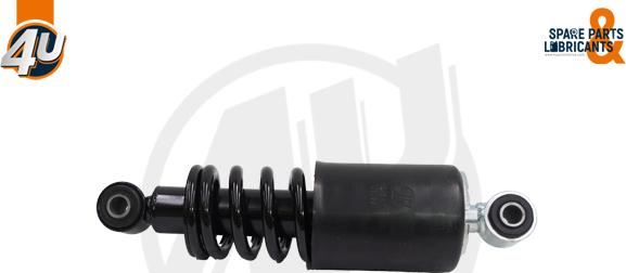 4U 12968MN - Гаситель, кріплення кабіни autozip.com.ua