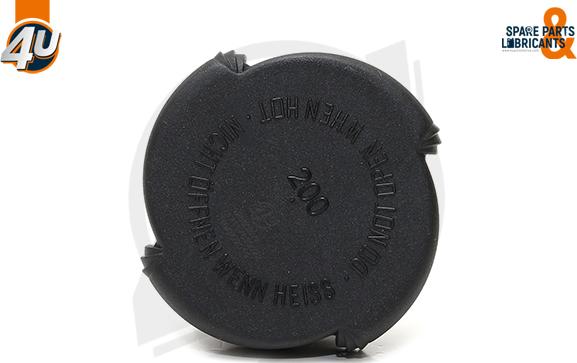 4U 12660BW - Кришка, резервуар охолоджуючої рідини autozip.com.ua
