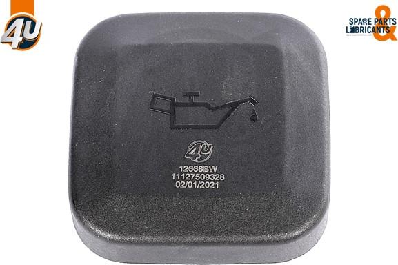 4U 12668BW - Кришка, заливна горловина autozip.com.ua