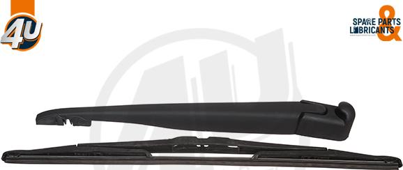 4U 17036PU - Щітка склоочисника autozip.com.ua