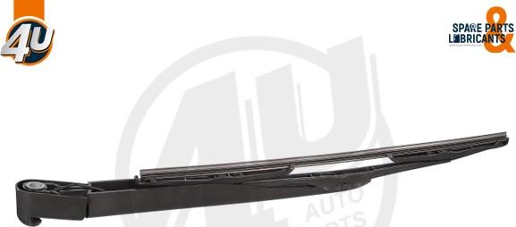 4U 17028PU - Комплект важелів склоочисника, система очищення стекол autozip.com.ua