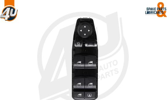 4U 38124BW - Вимикач, стеклолод'емнік autozip.com.ua