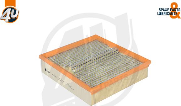 4U 33017MR - Повітряний фільтр autozip.com.ua