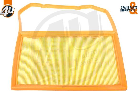 4U 33833VV - Повітряний фільтр autozip.com.ua