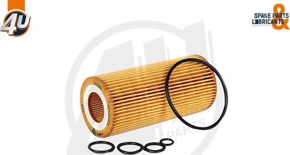 4U 33220MR - Масляний фільтр autozip.com.ua