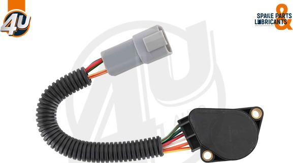 4U 28009VO - Датчик, положення педалі акселератора autozip.com.ua