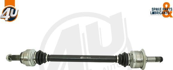 4U 23143BW - Приводний вал autozip.com.ua