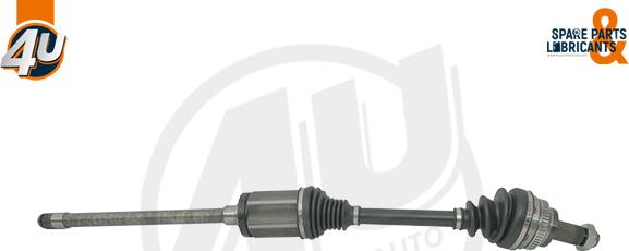 4U 23114BW - Приводний вал autozip.com.ua