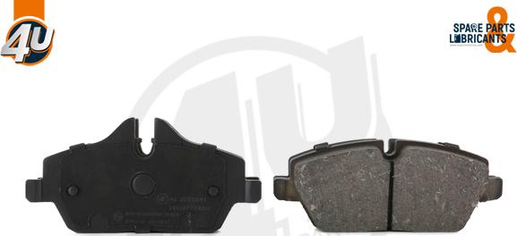 4U 22356MI - Гальмівні колодки, дискові гальма autozip.com.ua