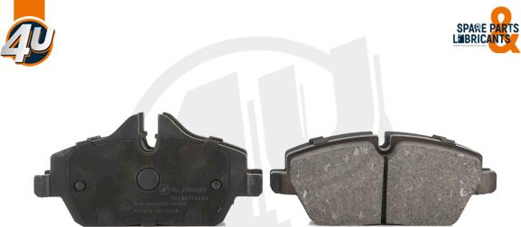 4U 22261BW - Гальмівні колодки, дискові гальма autozip.com.ua