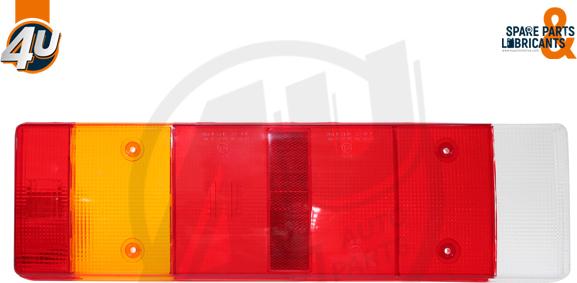 4U 27586MN - Розсіювач, задній ліхтар autozip.com.ua