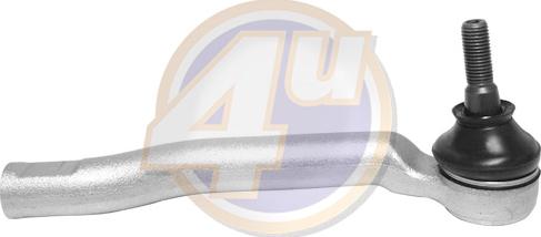 4U NS-A-01047 - Наконечник рульової тяги, кульовий шарнір autozip.com.ua
