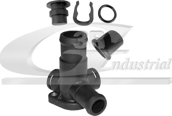 3RG 82798 - Фланець охолоджуючої рідини autozip.com.ua