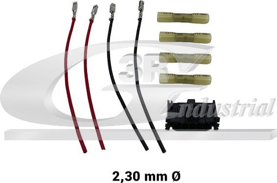 3RG 30205 - Cable Repair Set, interior fan relay autozip.com.ua
