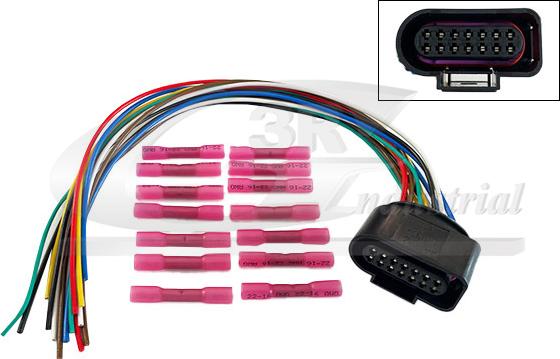 3RG 30757 - Ремонтний комплект кабелю, центральне електрообладнання autozip.com.ua
