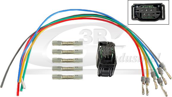 3RG 30721 - Ремкомплект кабелю, регулювання кута нахилу фар autozip.com.ua
