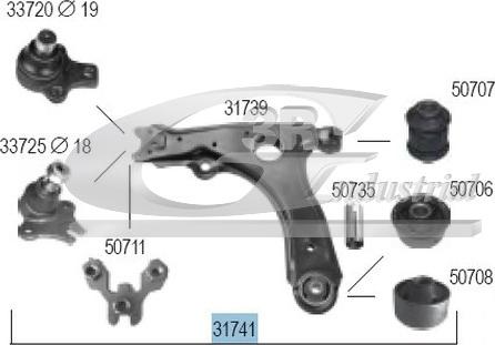 3RG 31741 - Важіль незалежної підвіски колеса autozip.com.ua