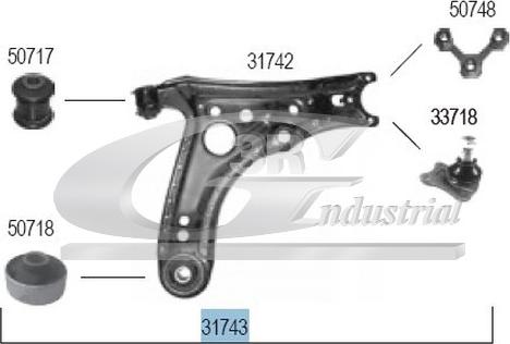 3RG 31743 - Важіль незалежної підвіски колеса autozip.com.ua