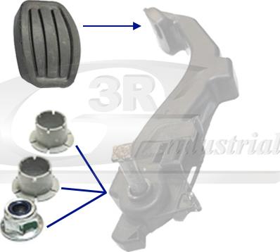 3RG 24261 - Педаль зчеплення autozip.com.ua