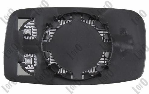 ABAKUS 4101G04 - Дзеркальне скло, зовнішнє дзеркало autozip.com.ua