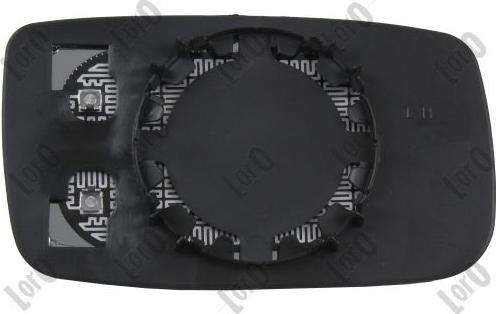 ABAKUS 4101G03 - Дзеркальне скло, зовнішнє дзеркало autozip.com.ua