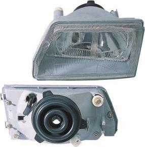 ABAKUS 661-1129R-LD-EF - Основна фара autozip.com.ua