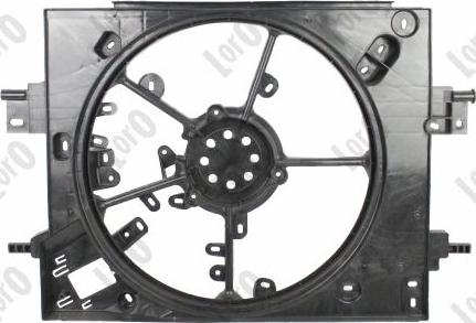 ABAKUS 042-014-0012-S - Корпус, вентилятор (охолодження двигуна) autozip.com.ua